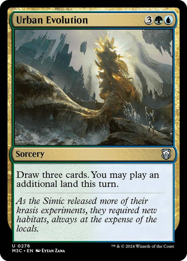 Urban Evolution [Modern Horizons 3 Commander] Magic: The Gathering