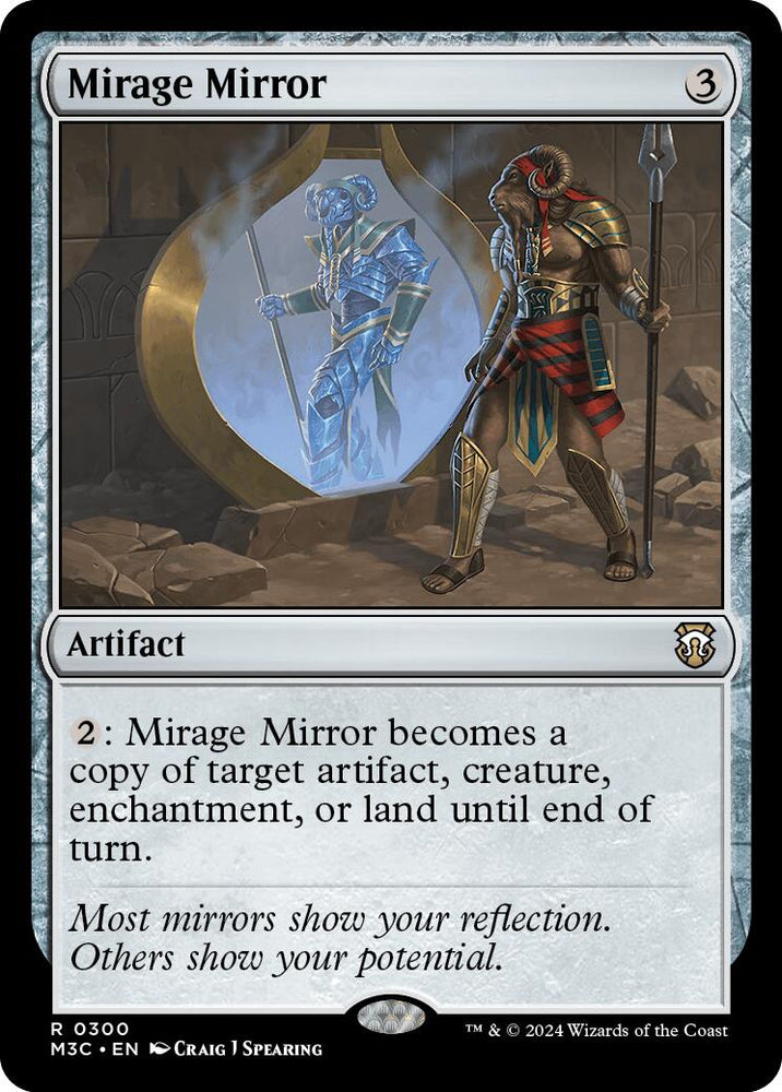 Mirage Mirror [Modern Horizons 3 Commander] Magic: The Gathering