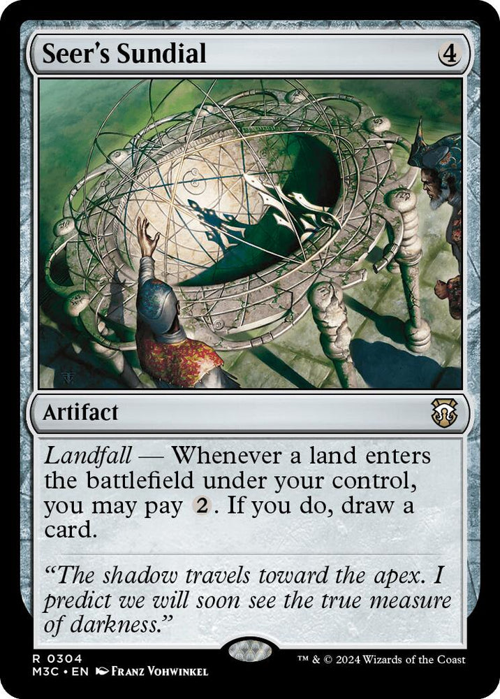 Seer's Sundial [Modern Horizons 3 Commander] Magic: The Gathering