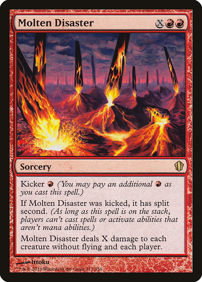 Molten Disaster [Commander 2013] Magic: The Gathering