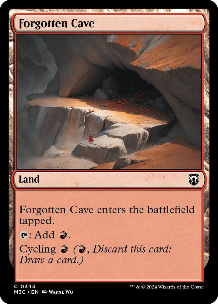 Forgotten Cave [Modern Horizons 3 Commander] Magic: The Gathering