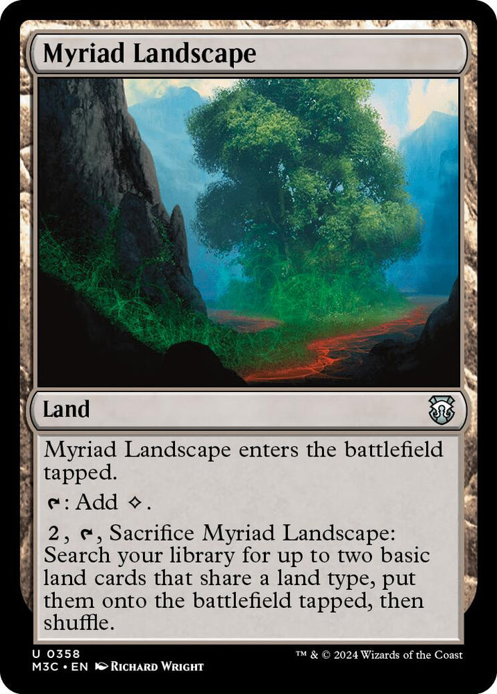 Myriad Landscape [Modern Horizons 3 Commander] Magic: The Gathering