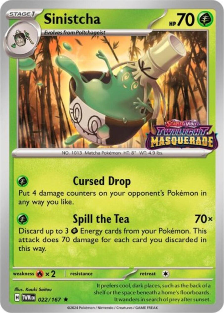 Sinistcha (022/167) [Scarlet & Violet: Black Star Promos] Pokémon