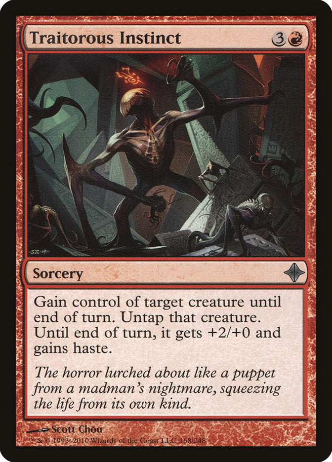 Traitorous Instinct [Rise of the Eldrazi] Magic: The Gathering
