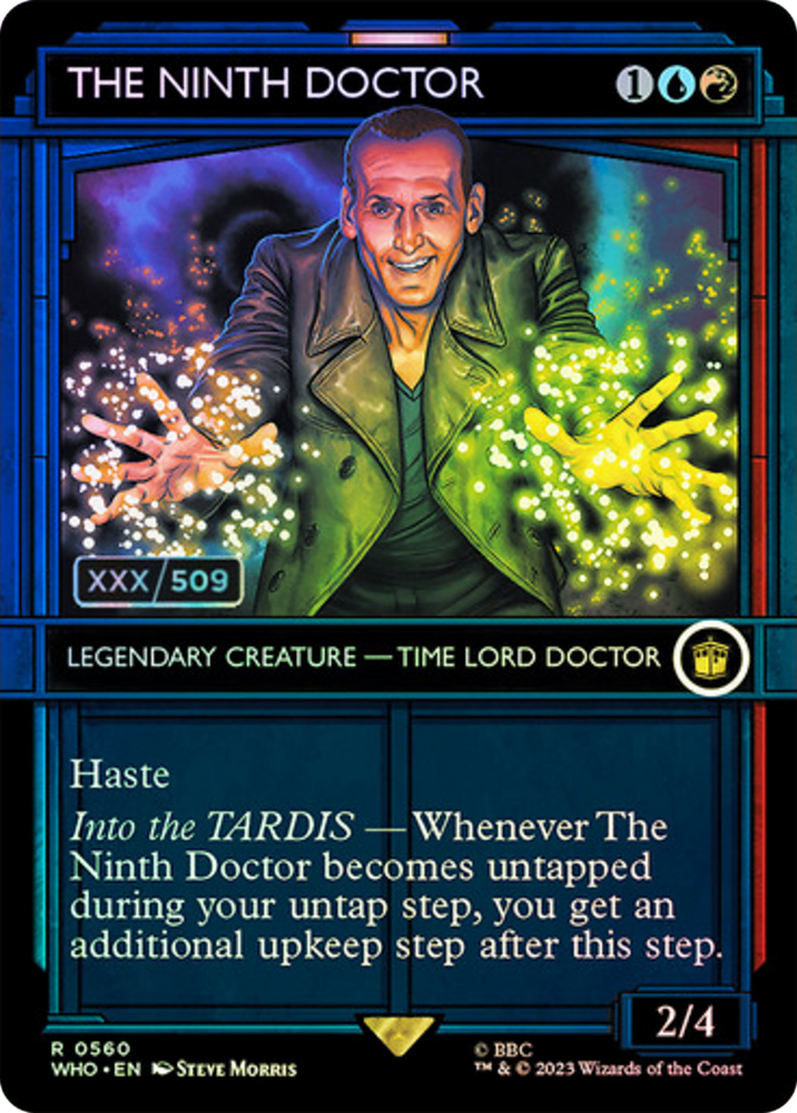 The Ninth Doctor (Serial Numbered) [Doctor Who] Magic: The Gathering