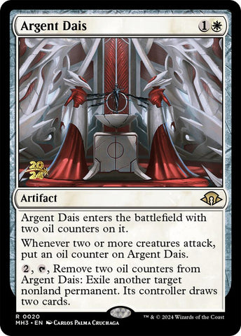 Argent Dais [Modern Horizons 3 Prerelease Promos] Magic: The Gathering