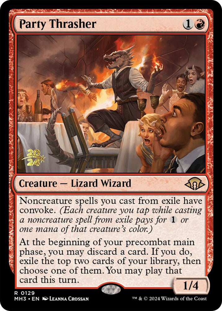Party Thrasher [Modern Horizons 3 Prerelease Promos] Magic: The Gathering