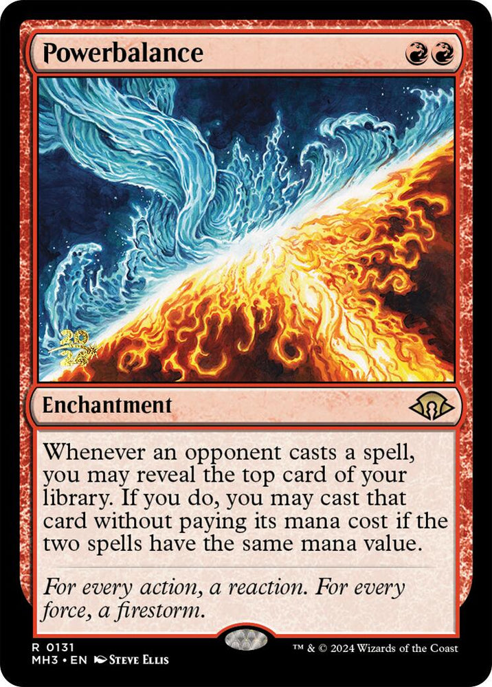 Powerbalance [Modern Horizons 3 Prerelease Promos] Magic: The Gathering