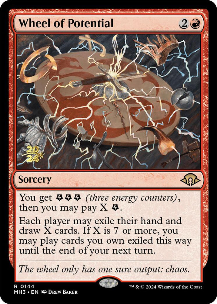 Wheel of Potential [Modern Horizons 3 Prerelease Promos] Magic: The Gathering