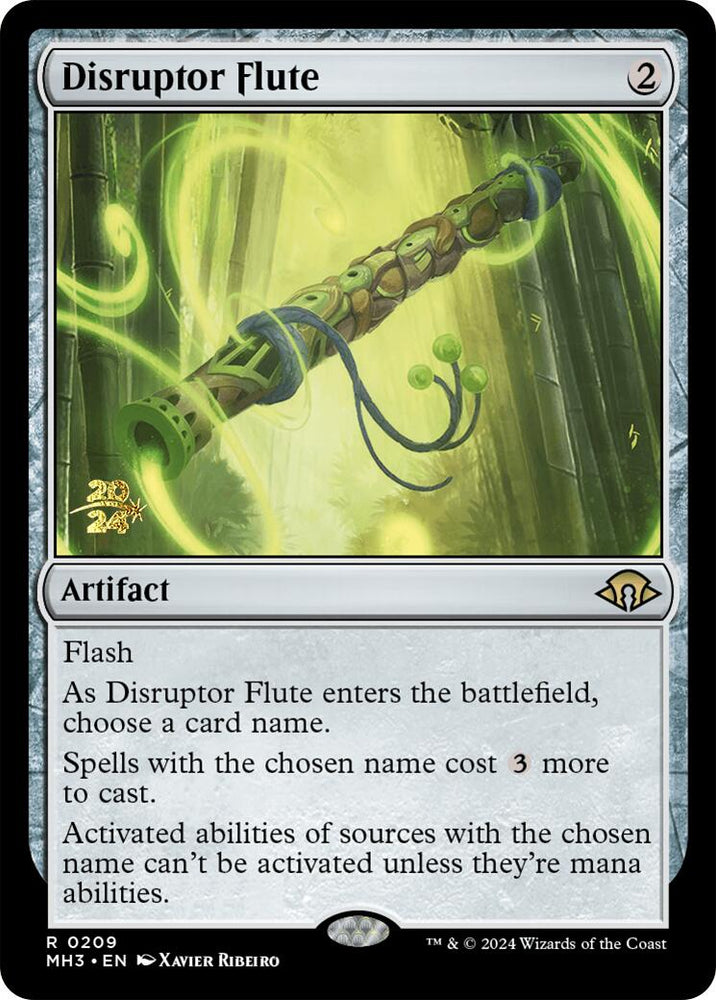 Disruptor Flute [Modern Horizons 3 Prerelease Promos] Magic: The Gathering