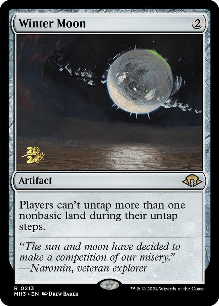 Winter Moon [Modern Horizons 3 Prerelease Promos] Magic: The Gathering