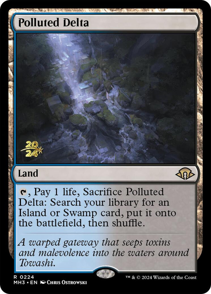 Polluted Delta [Modern Horizons 3 Prerelease Promos] Magic: The Gathering
