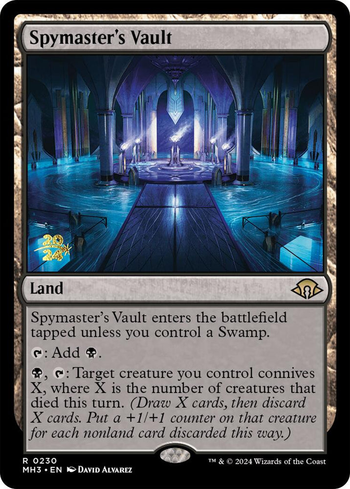 Spymaster's Vault [Modern Horizons 3 Prerelease Promos] Magic: The Gathering