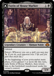 Sorin of House Markov [Modern Horizons 3 Prerelease Promos] Magic: The Gathering