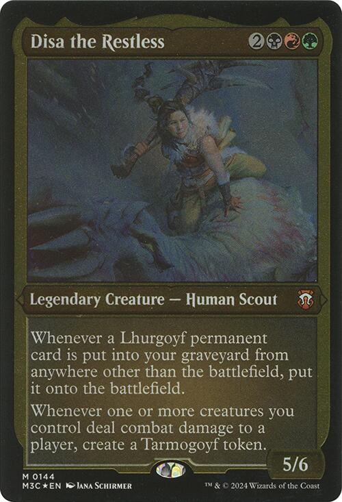 Disa the Restless (Display Commander) [Modern Horizons 3 Commander] Magic: The Gathering