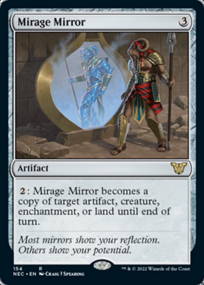 Mirage Mirror [Kamigawa: Neon Dynasty Commander] Magic: The Gathering
