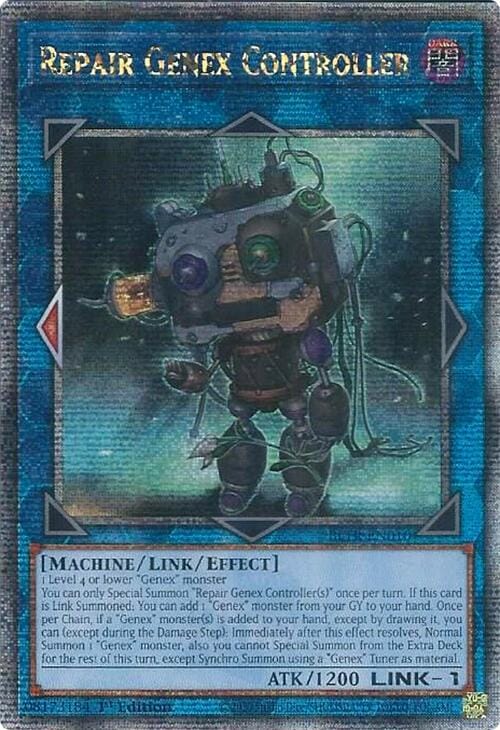 Repair Genex Controller (Quarter Century Secret Rare) [BLTR-EN010] - Yugioh Cards For Your TCG Needs!