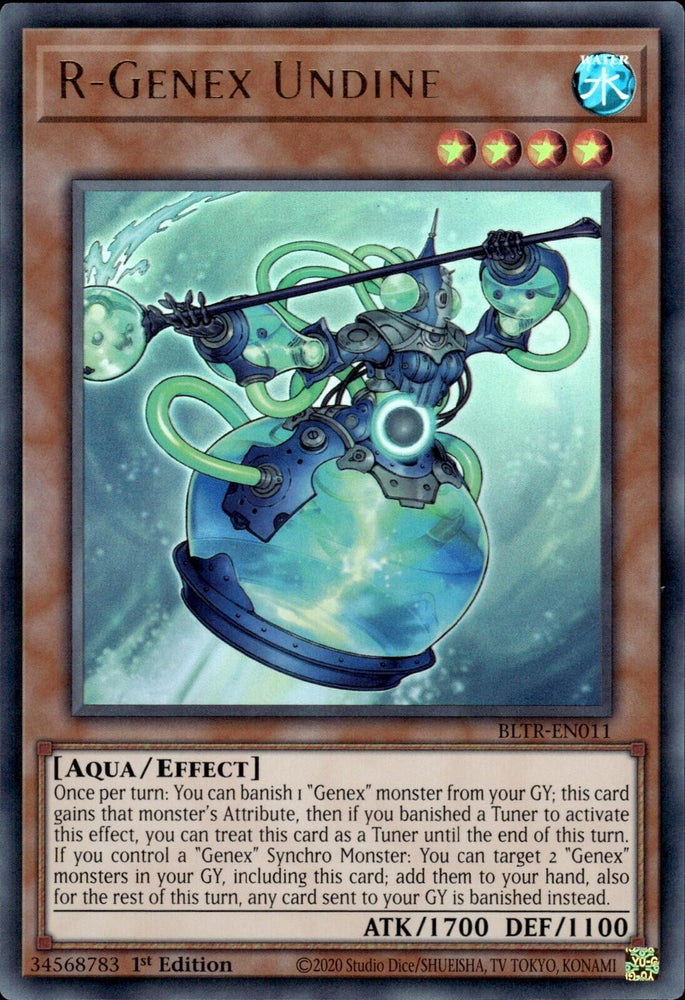 R-Genex Undine [BLTR-EN011] Ultra Rare - Yugioh Cards For Your TCG Needs!
