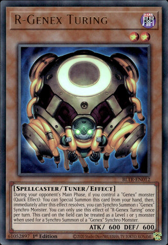 R-Genex Turing [BLTR-EN012] Ultra Rare - Yugioh Cards For Your TCG Needs!