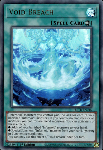 Void Breach [BLTR-EN016] Ultra Rare - Yugioh Cards For Your TCG Needs!