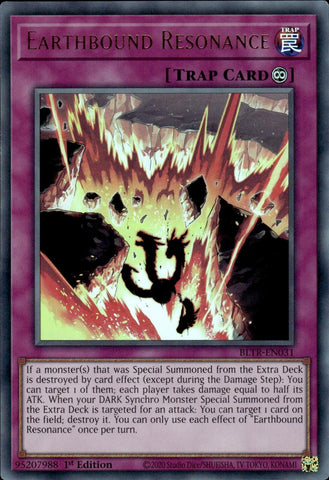 Earthbound Resonance [BLTR-EN031] Ultra Rare - Yugioh Cards For Your TCG Needs!