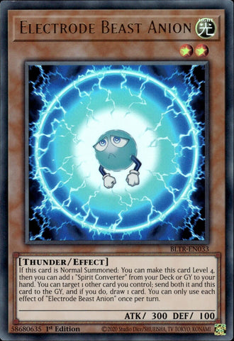 Electrode Beast Anion [BLTR-EN033] Ultra Rare - Yugioh Cards For Your TCG Needs!