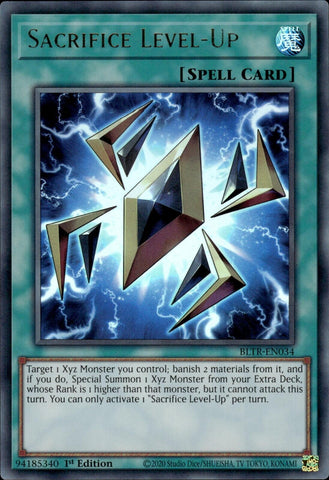 Sacrifice Level-Up [BLTR-EN034] Ultra Rare - Yugioh Cards For Your TCG Needs!