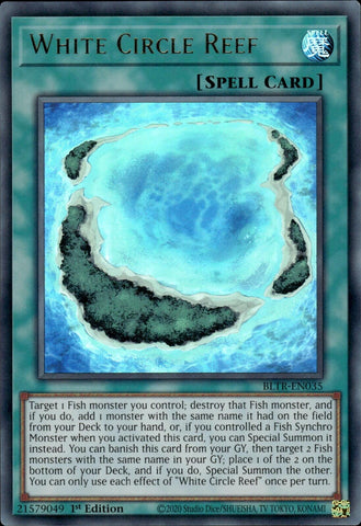 White Circle Reef [BLTR-EN035] Ultra Rare - Yugioh Cards For Your TCG Needs!