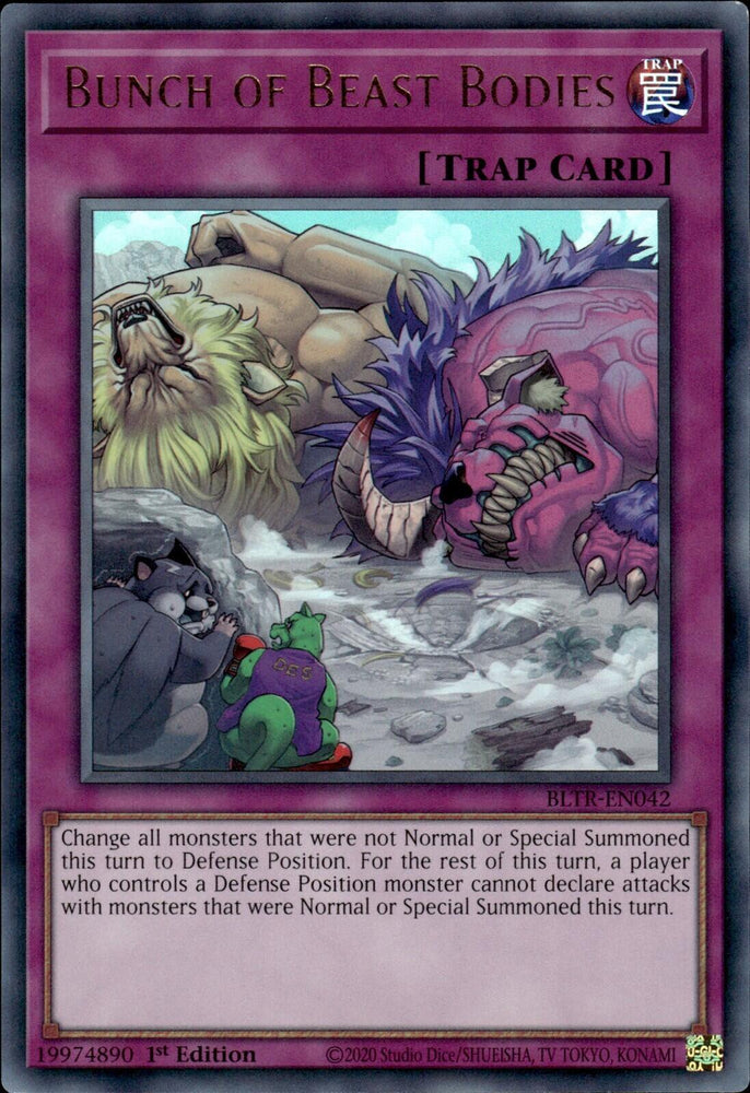 Bunch of Beast Bodies [BLTR-EN042] Ultra Rare - Yugioh Cards For Your TCG Needs!