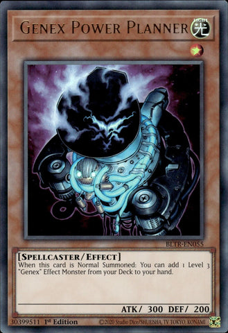 Genex Power Planner [BLTR-EN055] Ultra Rare - Yugioh Cards For Your TCG Needs!