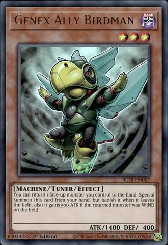 Genex Ally Birdman [BLTR-EN057] Ultra Rare - Yugioh Cards For Your TCG Needs!