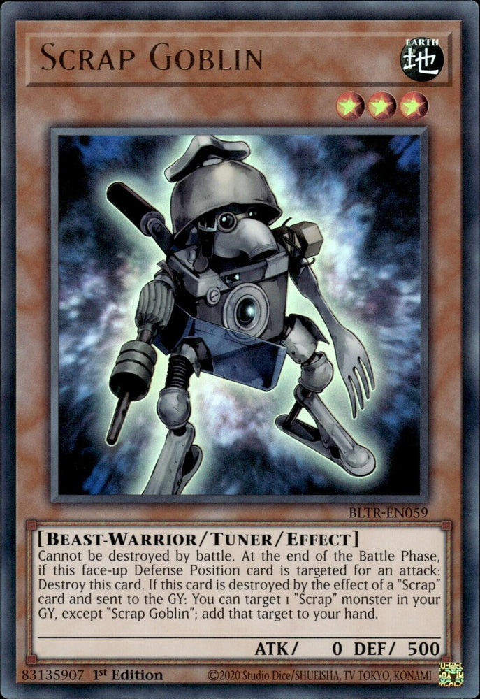 Scrap Goblin [BLTR-EN059] Ultra Rare - Yugioh Cards For Your TCG Needs!