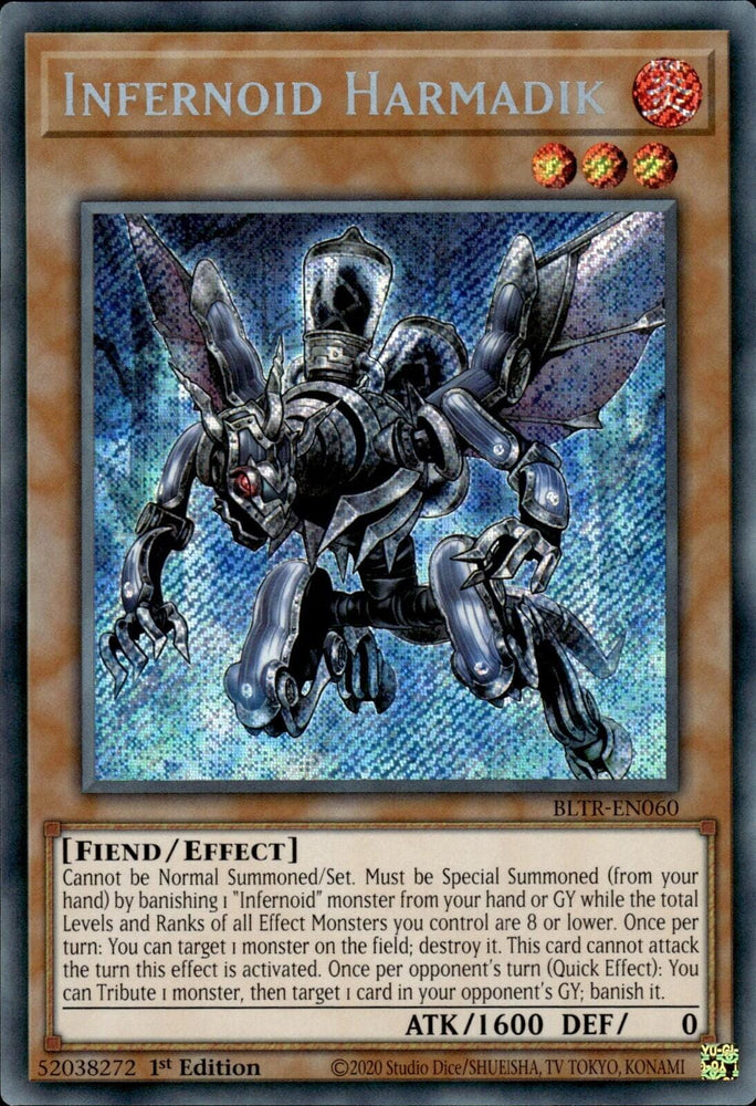Infernoid Harmadik [BLTR-EN060] Secret Rare - Yugioh Cards For Your TCG Needs!