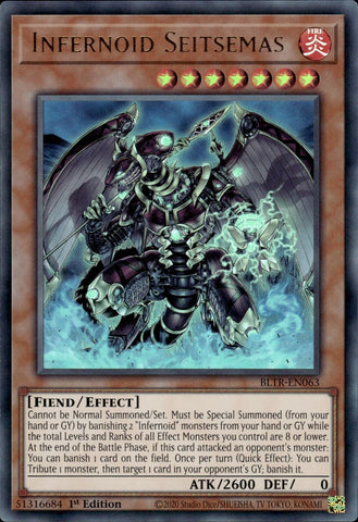 Infernoid Seitsemas [BLTR-EN063] Ultra Rare - Yugioh Cards For Your TCG Needs!