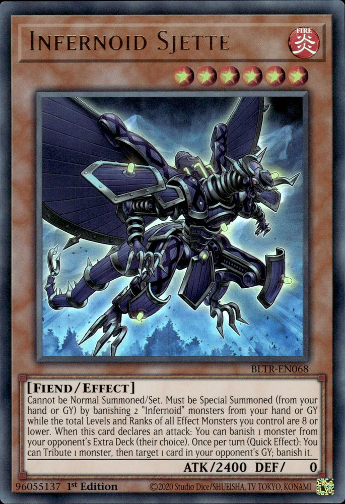 Infernoid Sjette [BLTR-EN068] Ultra Rare - Yugioh Cards For Your TCG Needs!