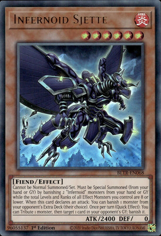 Infernoid Sjette [BLTR-EN068] Ultra Rare - Yugioh Cards For Your TCG Needs!