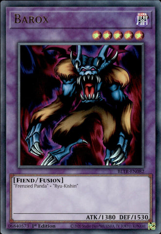 Barox [BLTR-EN082] Ultra Rare - Yugioh Cards For Your TCG Needs!