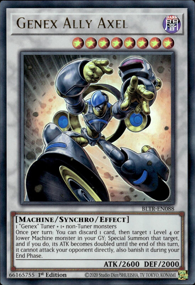 Genex Ally Axel [BLTR-EN088] Ultra Rare - Yugioh Cards For Your TCG Needs!
