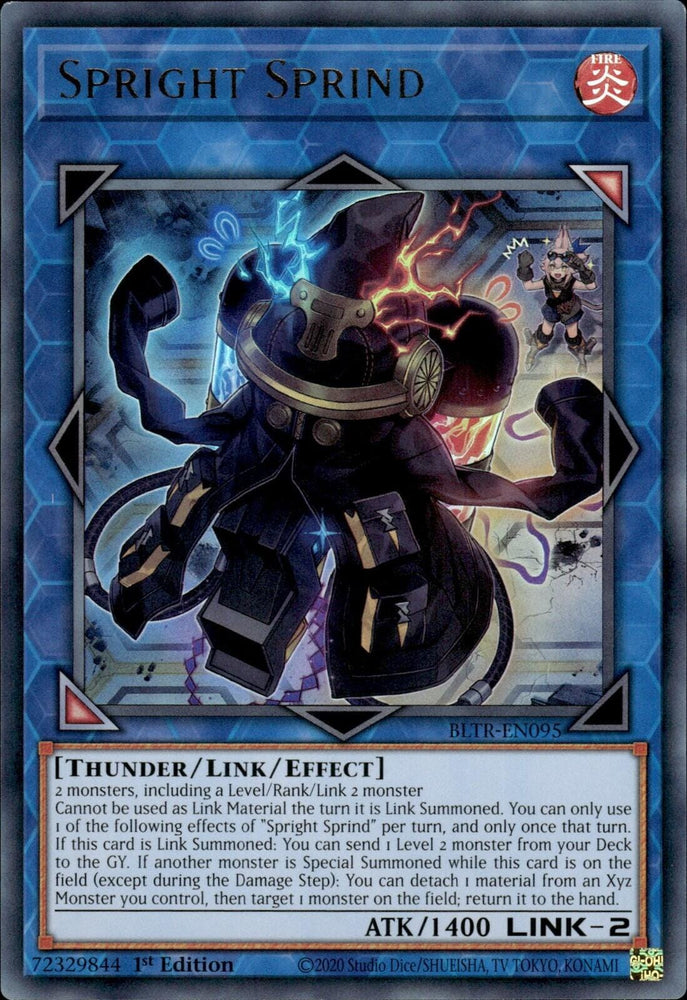 Spright Sprind [BLTR-EN095] Ultra Rare - Yugioh Cards For Your TCG Needs!