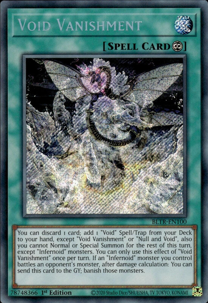 Void Vanishment [BLTR-EN100] Secret Rare - Yugioh Cards For Your TCG Needs!