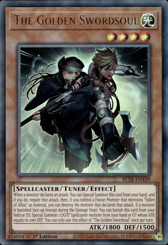 The Golden Swordsoul [BLTR-EN109] Ultra Rare - Yugioh Cards For Your TCG Needs!