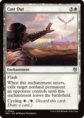 Cast Out [Aetherdrift Commander] Magic: The Gathering