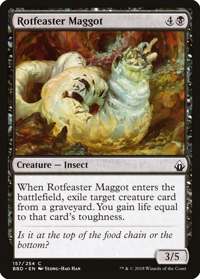 Rotfeaster Maggot [Battlebond] Magic: The Gathering