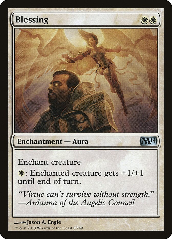 Blessing [Magic 2014] Magic: The Gathering