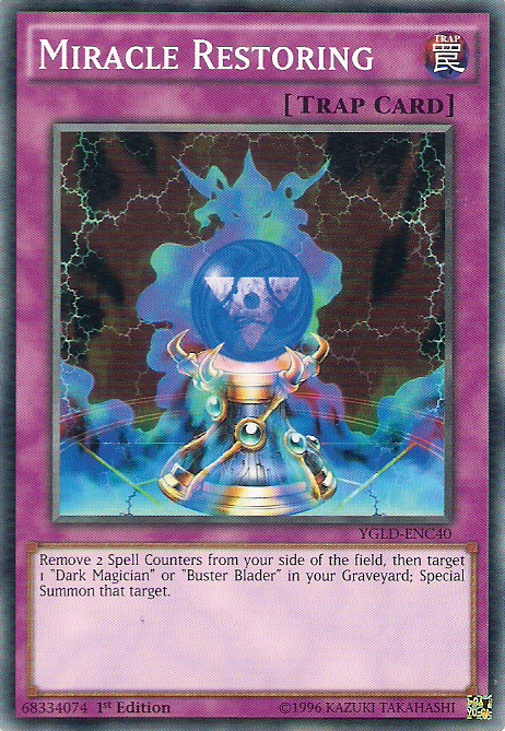 Miracle Restoring [YGLD-ENC40] Common Yu-Gi-Oh!