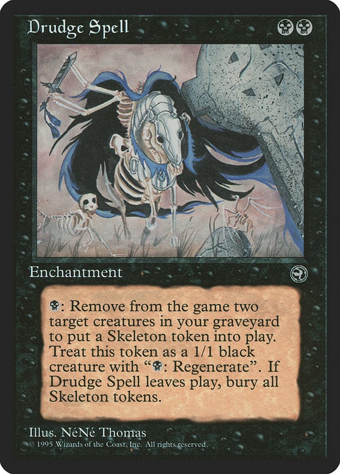 Drudge Spell [Homelands] Magic: The Gathering