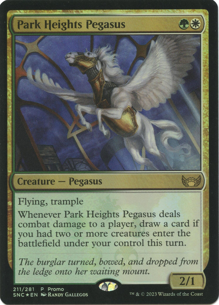 Park Heights Pegasus [Media Promos] Magic: The Gathering