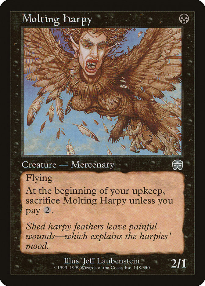 Molting Harpy [Mercadian Masques] Magic: The Gathering