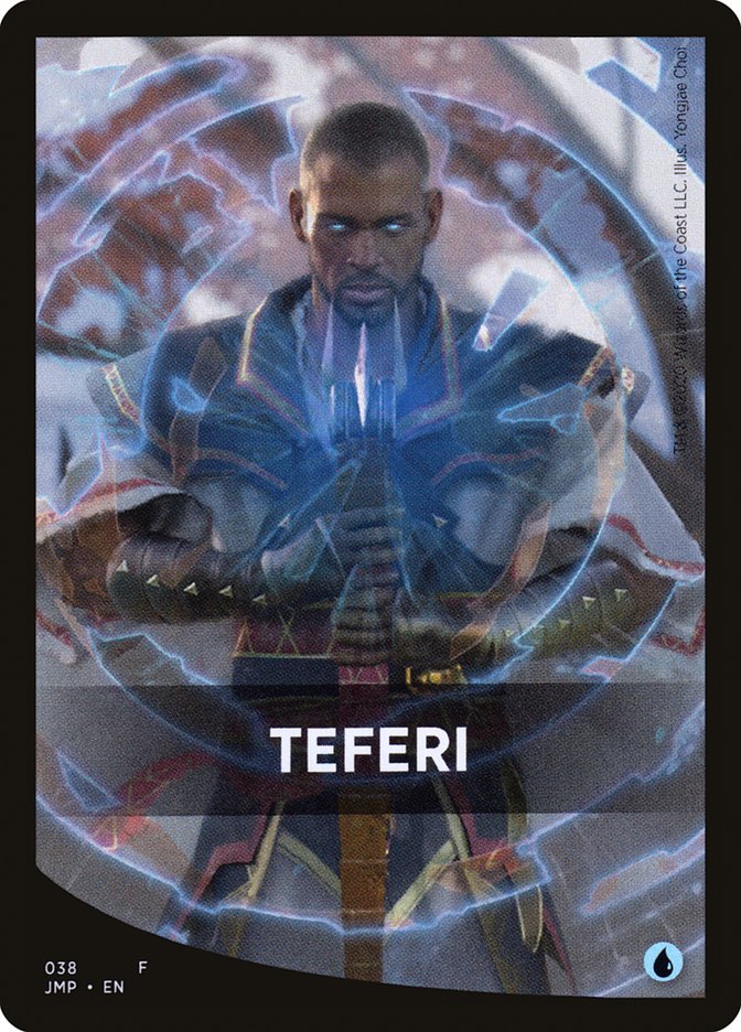 Teferi Theme Card [Jumpstart Front Cards] Magic: The Gathering
