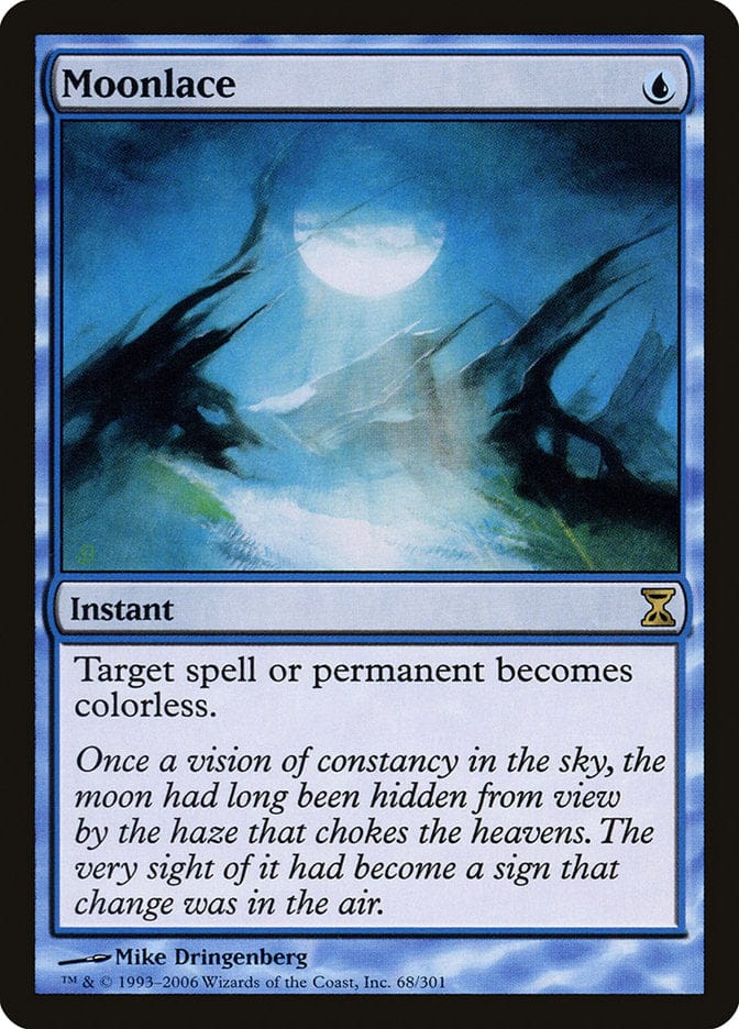 Moonlace [Time Spiral] Magic: The Gathering